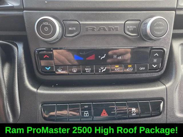 2025 Ram ProMaster 2500 Cargo Van Tradesman High Roof 159" WB w/Pass Seat