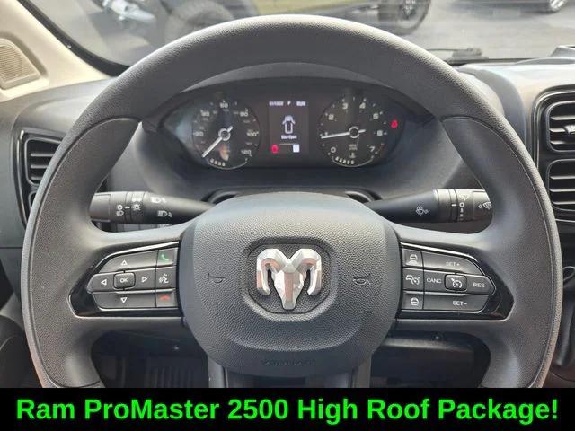 2025 Ram ProMaster 2500 Cargo Van Tradesman High Roof 159" WB w/Pass Seat