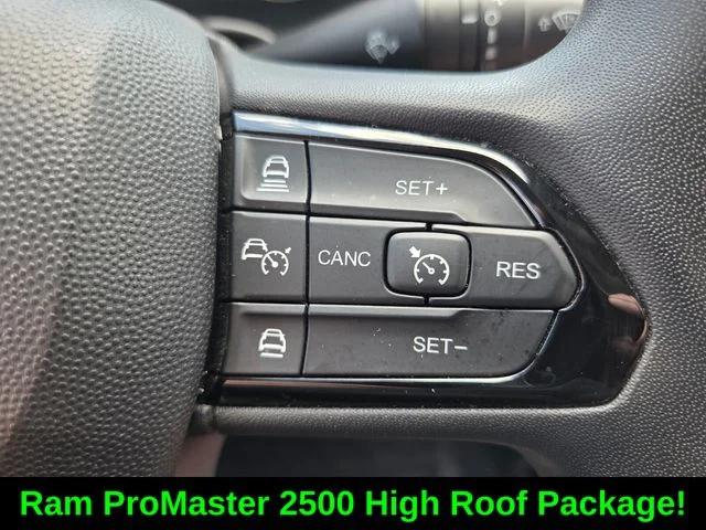 2025 Ram ProMaster 2500 Cargo Van Tradesman High Roof 159" WB w/Pass Seat