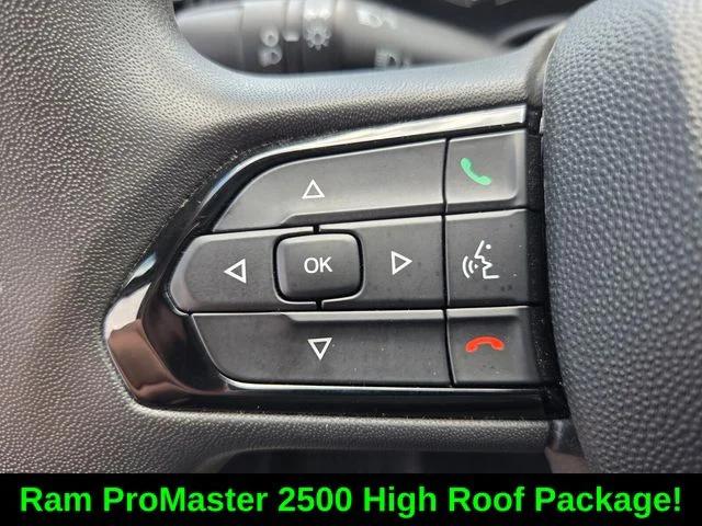 2025 Ram ProMaster 2500 Cargo Van Tradesman High Roof 159" WB w/Pass Seat