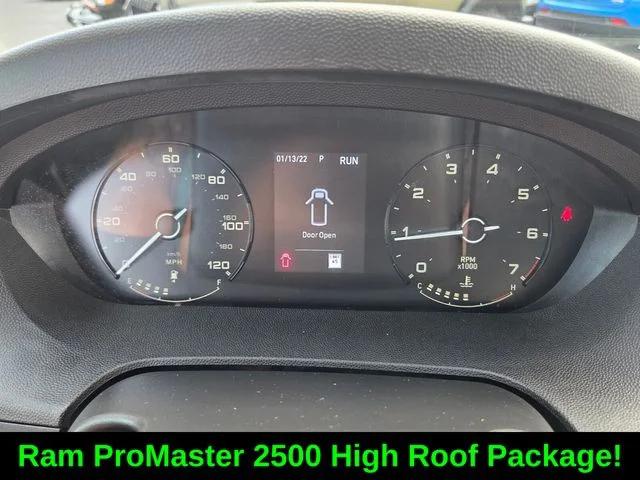 2025 Ram ProMaster 2500 Cargo Van Tradesman High Roof 159" WB w/Pass Seat