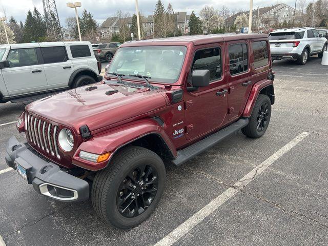 2021 Jeep Wrangler 4xe Unlimited Sahara 4x4 for sale in Naperville, IL