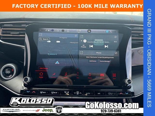 2024 Jeep Grand Wagoneer Series III Obsidian 4x4