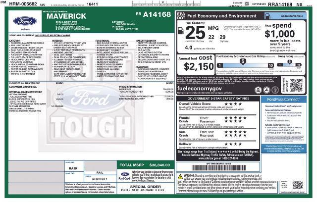 2024 Ford Maverick Lariat