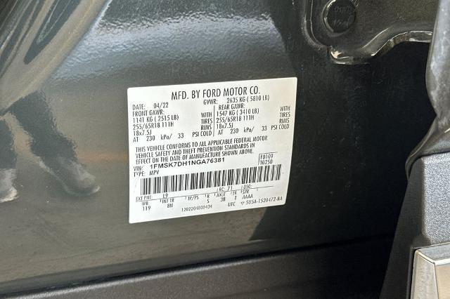 2022 Ford Explorer XLT