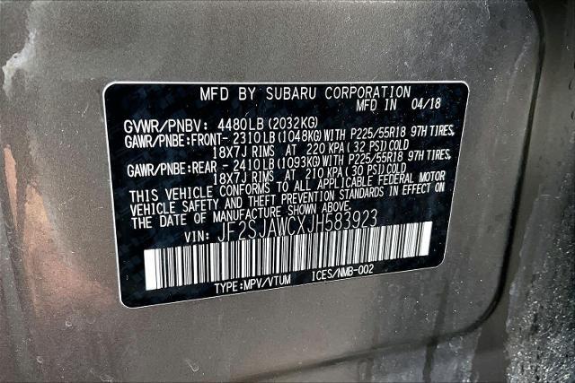 2018 Subaru Forester 2.5i Touring