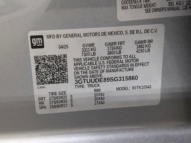 2025 GMC Sierra 1500 4WD Crew Cab Short Box SLT
