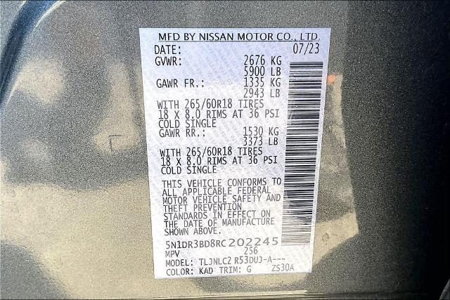 2024 Nissan Pathfinder Rock Creek 4WD