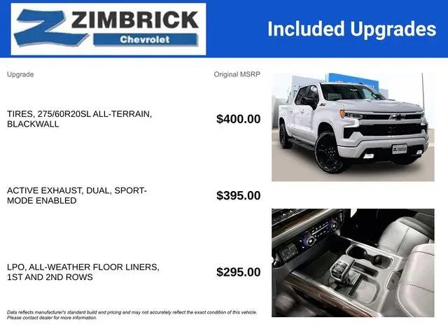 2026 Chevrolet Silverado 1500 4WD Crew Cab Short Bed RST