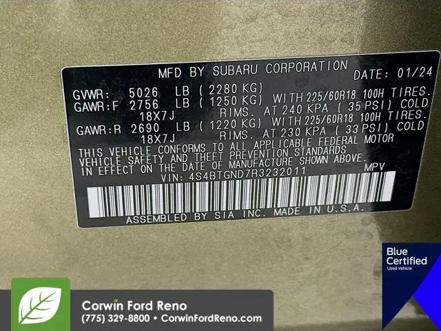 2024 Subaru Outback Limited XT
