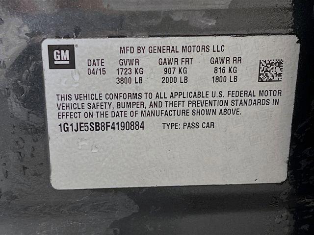 2015 Chevrolet Sonic LTZ Auto