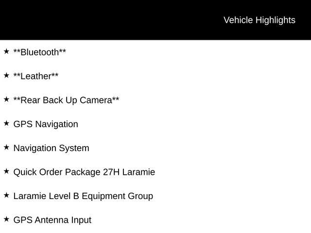 2023 Ram 1500 Laramie Crew Cab 4x4 5'7" Box