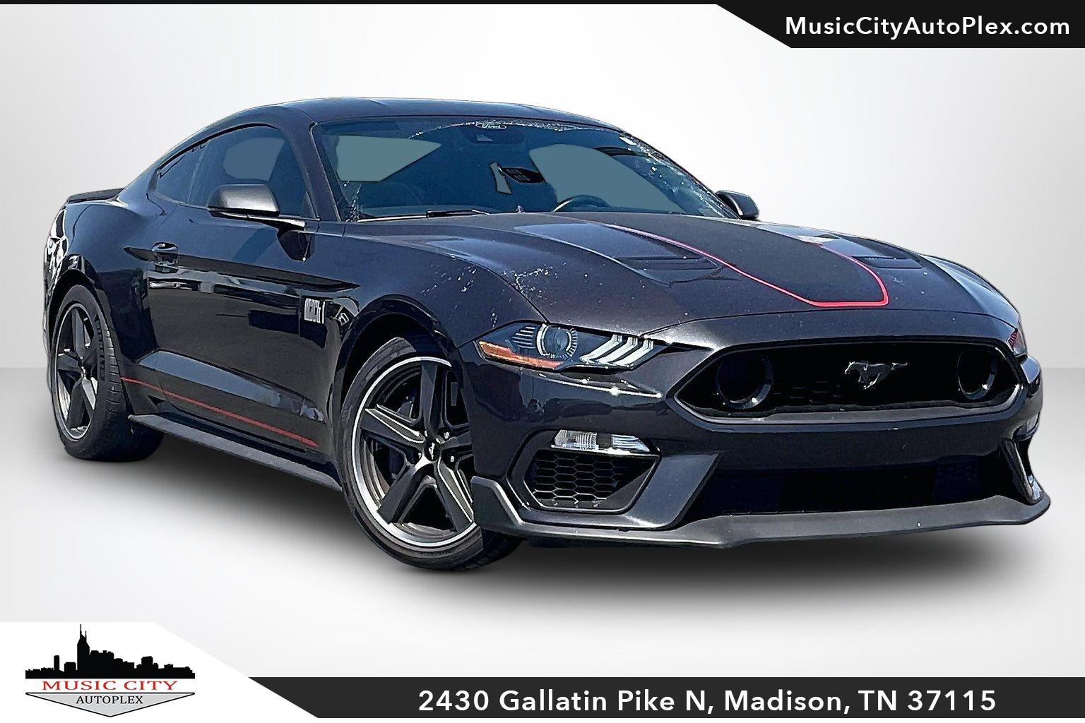 DARK MATTER GRAY METALLIC 2022 Ford Mustang Mach 1 Fastback RWD Coupe Rear-Wheel Drive 6-Speed Manual