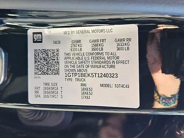 2026 GMC Canyon Elevation, RWD
