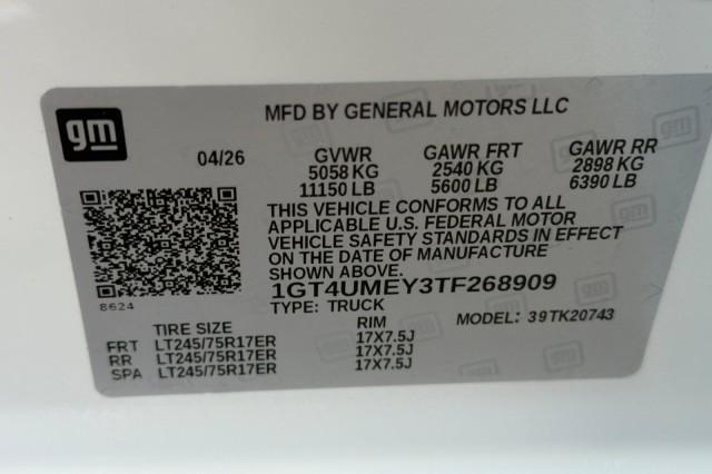 2026 GMC Sierra 2500HD Crew Cab, Standard Bed, SLE, 4WD