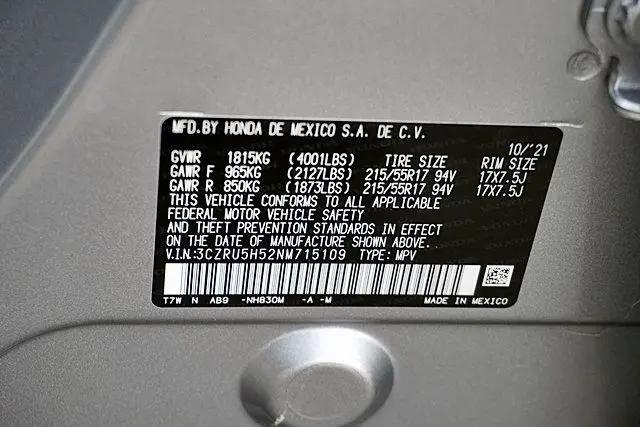 2022 Honda HR-V 2WD EX