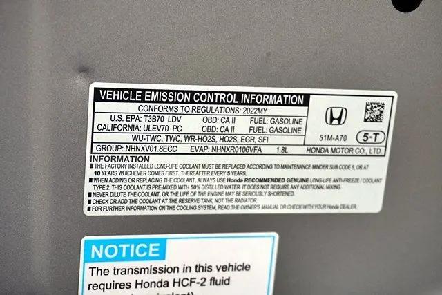 2022 Honda HR-V 2WD EX