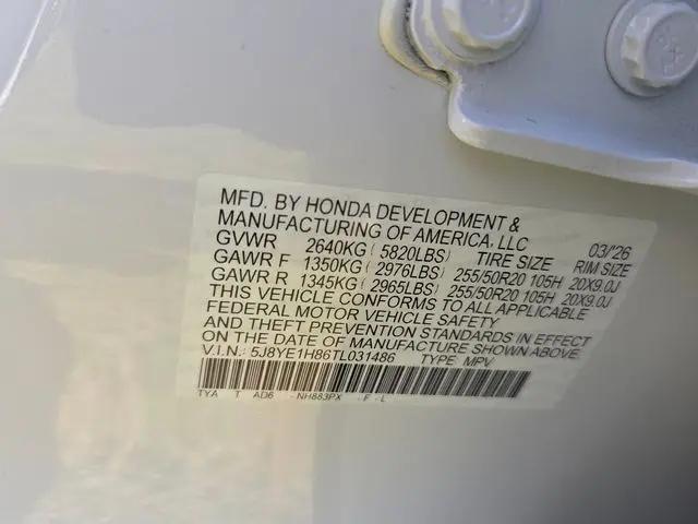 2026 Acura MDX Advance Package