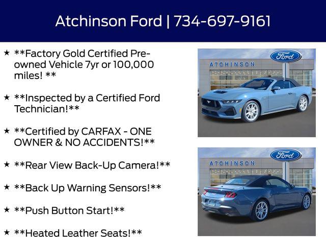 2024 Ford Mustang GT Premium Convertible