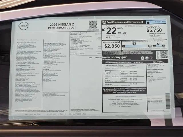 2026 Nissan Z Performance