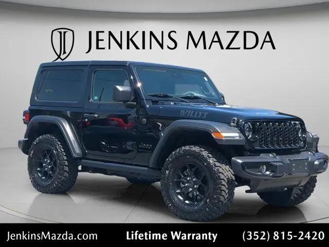 2025 Jeep Wrangler 2-Door Willys 4x4 for sale in Ocala, FL