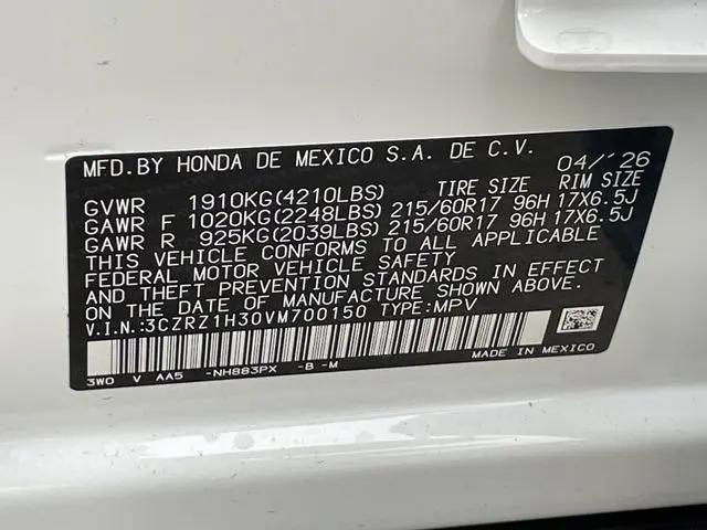 2027 Honda HR-V LX
