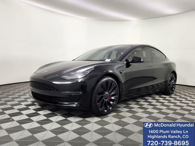 2023 Tesla Model 3 Performance Dual Motor All-Wheel Drive for sale in HIGHLANDS RANCH, CO