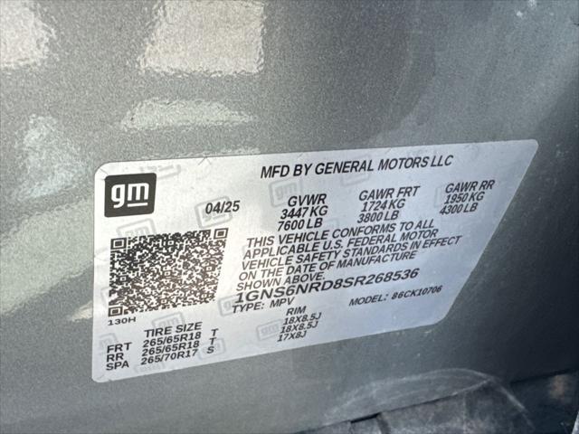 2025 Chevrolet Tahoe 4WD LT