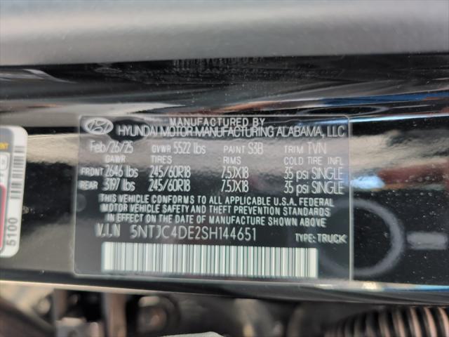2025 Hyundai Santa Cruz SEL Activity