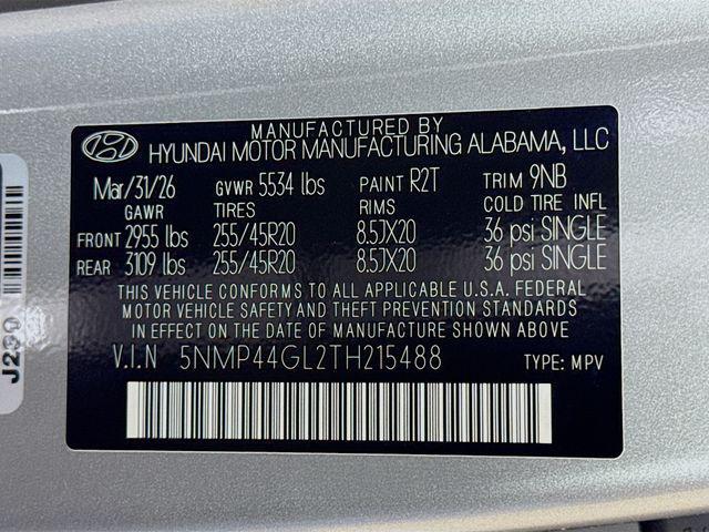 2026 Hyundai Santa Fe Limited 7P