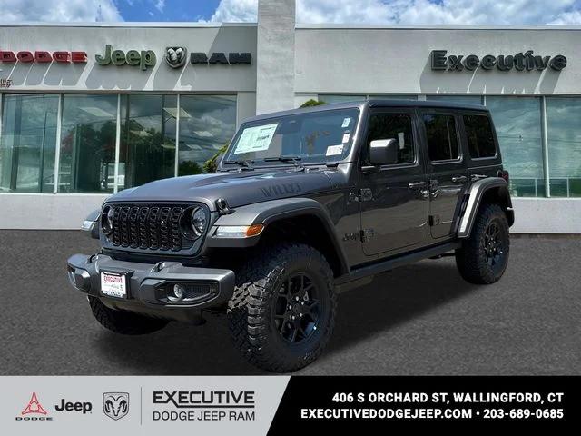 2026 Jeep Wrangler 4-Door Willys 4x4 for sale in Wallingford, CT