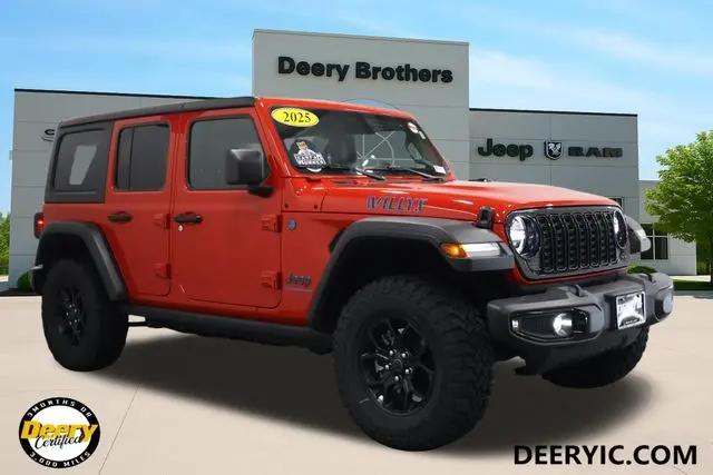 2025 Jeep Wrangler 4xe Willys 4xe