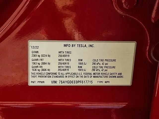 2023 Tesla Model Y Long Range Dual Motor All-Wheel Drive