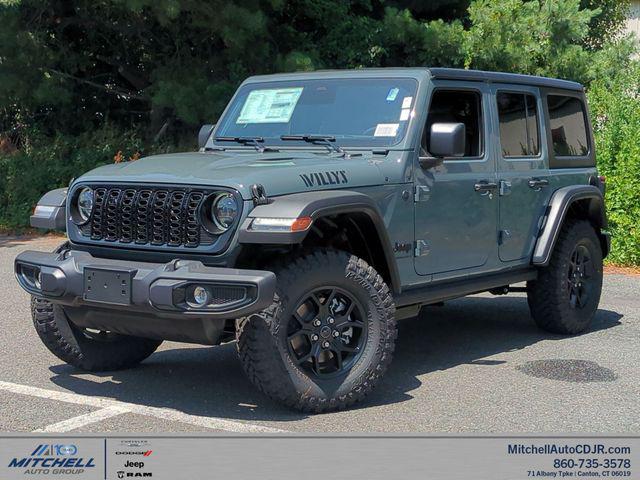 2026 Jeep Wrangler 4-Door Willys 4x4 for sale in Canton, CT