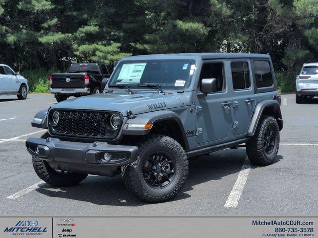 2026 Jeep Wrangler 4-Door Willys 4x4 for sale in Canton, CT