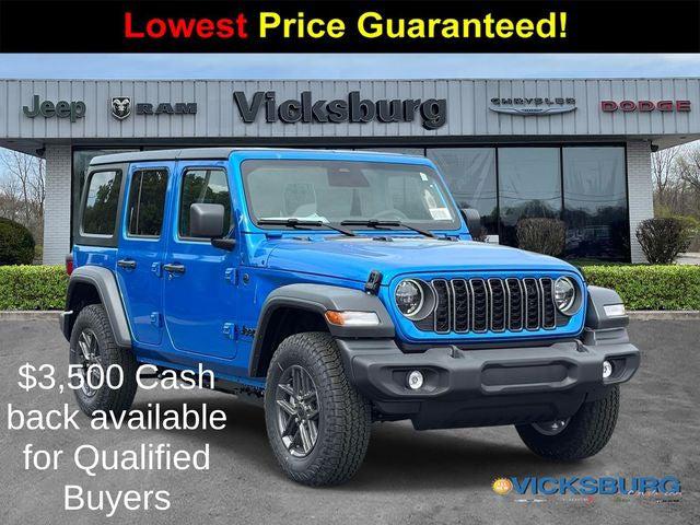2026 Jeep Wrangler 4-Door Sport S 4x4 for sale in Vicksburg, MI
