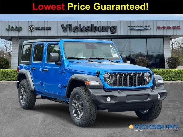 2026 Jeep Wrangler 4-Door Sport S 4x4 for sale in Vicksburg, MI