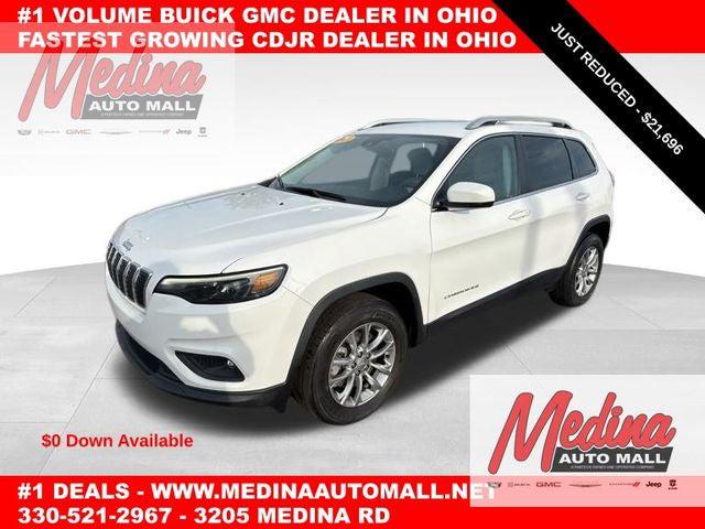 2021 Jeep Cherokee Latitude Lux 4x4 for sale in Medina, OH