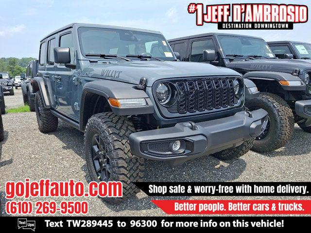 2026 Jeep Wrangler WRANGLER 4-DOOR WILLYS 2026 Jeep Wrangler WRANGLER 4-DOOR WILLYS