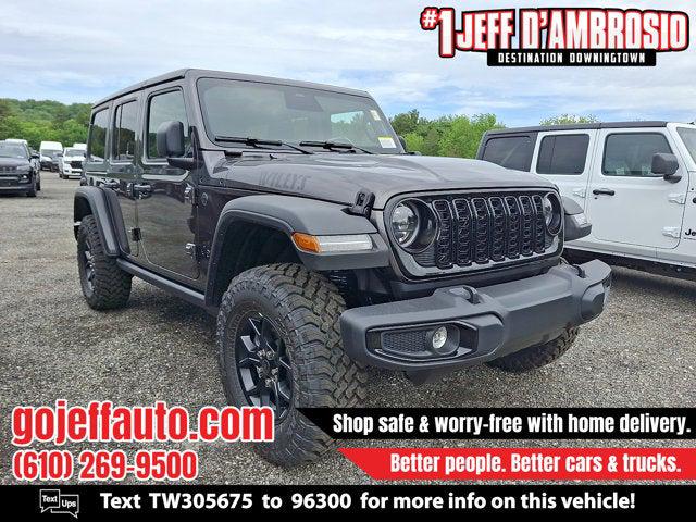 2026 Jeep Wrangler WRANGLER 4-DOOR WILLYS 2026 Jeep Wrangler WRANGLER 4-DOOR WILLYS