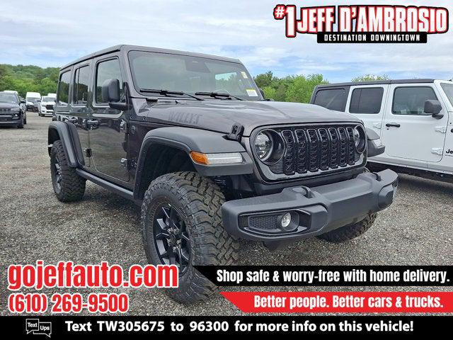 2026 Jeep Wrangler WRANGLER 4-DOOR WILLYS 2026 Jeep Wrangler WRANGLER 4-DOOR WILLYS
