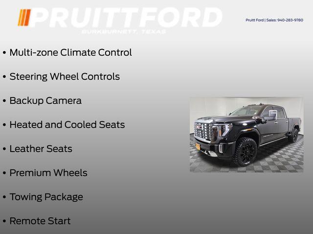 2024 GMC Sierra 2500HD 4WD Crew Cab Standard Bed Denali