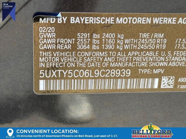 2020 BMW X3 xDrive30i