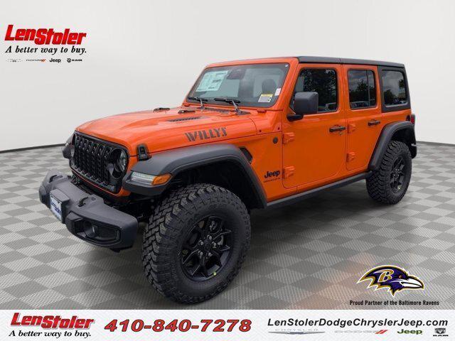 2026 Jeep Wrangler WRANGLER 4-DOOR WILLYS 2026 Jeep Wrangler WRANGLER 4-DOOR WILLYS