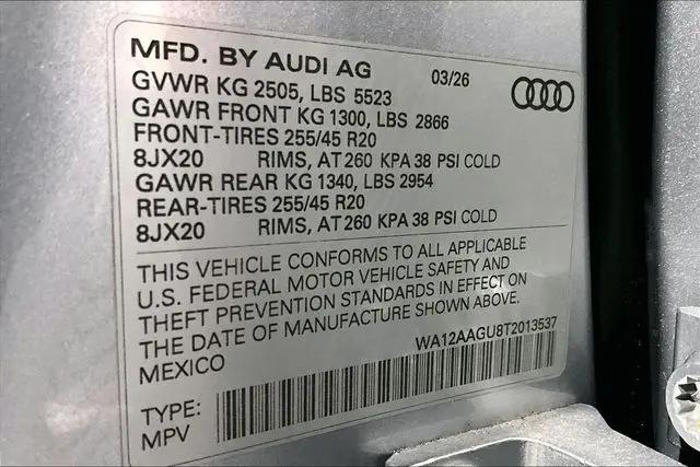 2026 Audi Q5 Premium Plus TFSI quattro S tronic