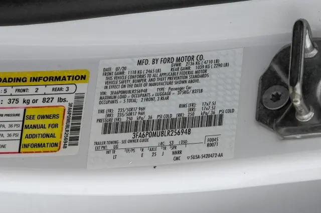 2020 Ford Fusion Hybrid SEL