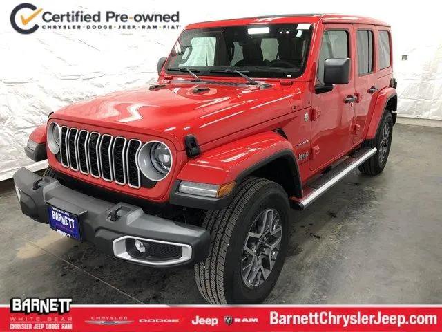 2024 Jeep Wrangler 4-Door Sahara 4x4 for sale in White Bear Lake, MN
