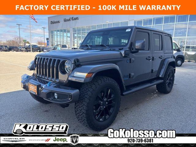 2021 Jeep Wrangler 4xe Unlimited High Altitude 4x4
