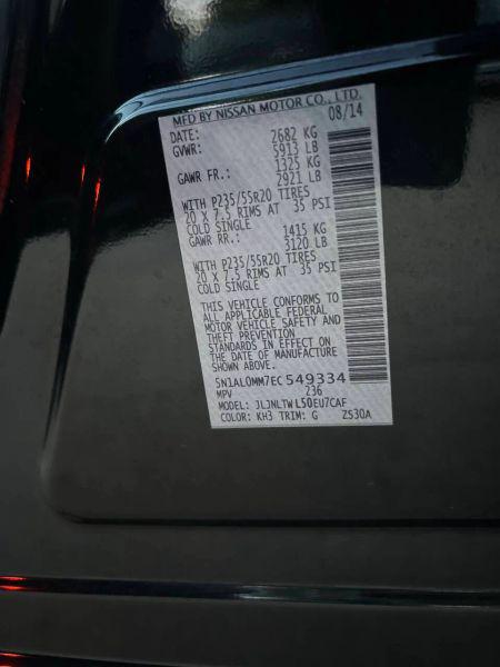 2014 INFINITI QX60 3.5