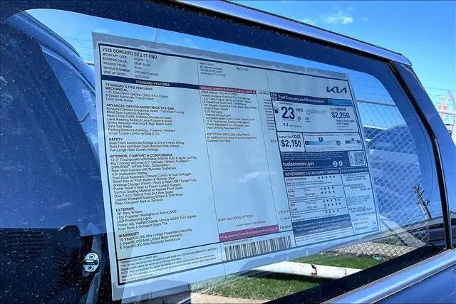 2026 Kia Sorento EX
